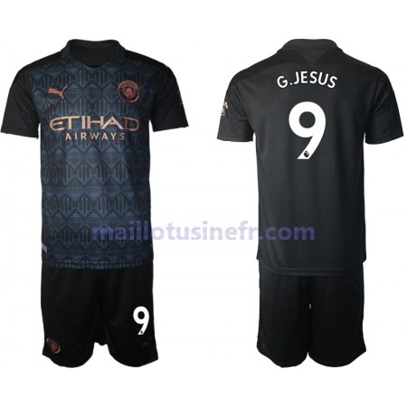 Maillot de Foot Manchester City Gabriel Jesus 9 Extérieur 2020-21 - Enfant Maillot de Foot Manchester City Gabriel Jesus 9 Extérieur 2020-21 - Enfant